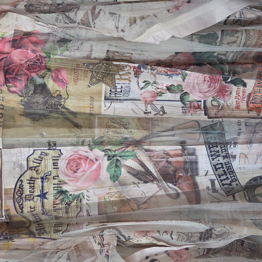 Origami Rose West Jacket. XXL. Never Worn. Rodeo Quincy - Picture 7 of 11